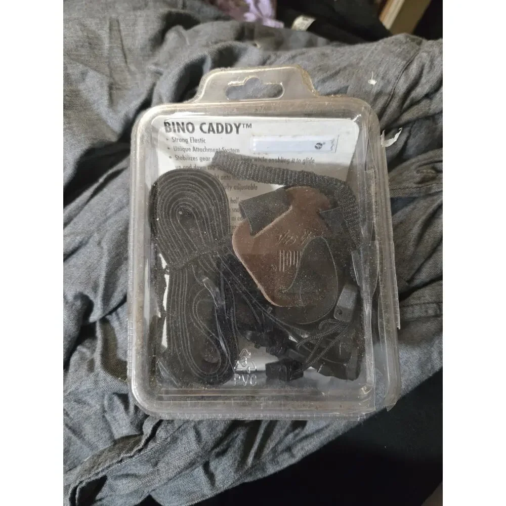 Bushnell Bino Caddy Binocular Harness Strap Hands Free Hunting Hiking Black